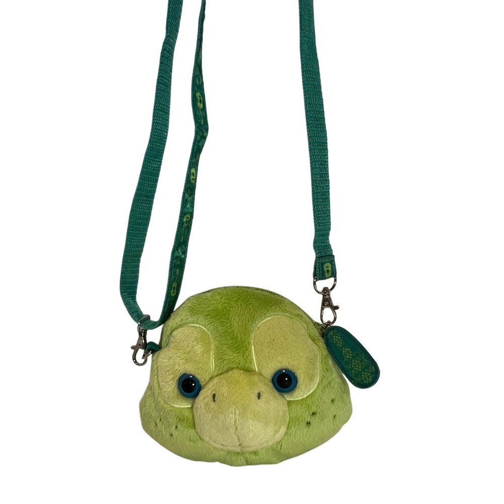 Disney Aulani 'Olu Mel Plush Crossbody Bag Unisex OS Green Turtle Duffy Friend